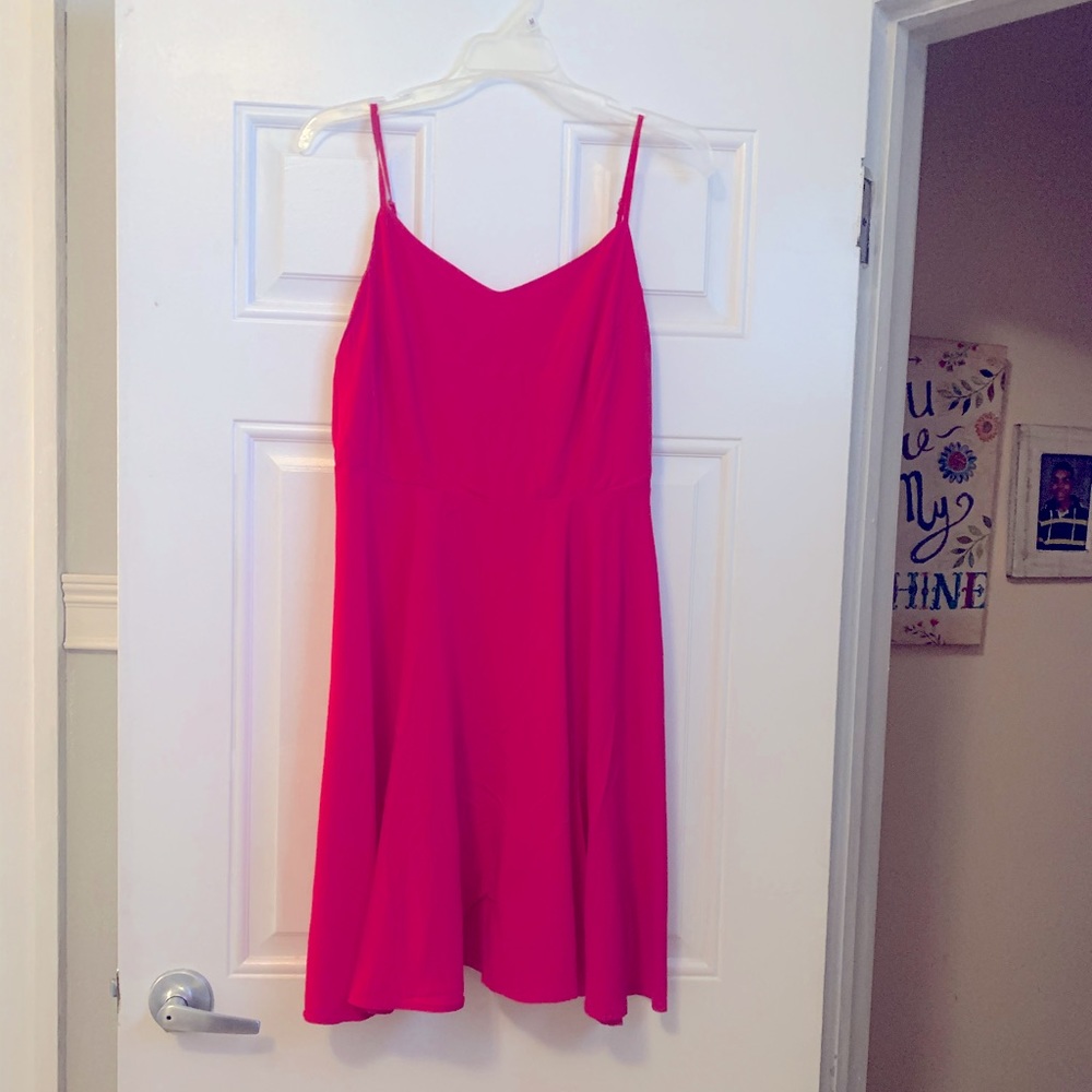 Old Navy Fuchsia Dress